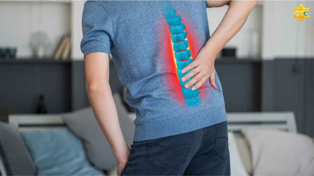 Minh họa các bệnh lý cột sống thường gặp như thoát vị đĩa đệm, gai cột sống, vẹo cột sống
