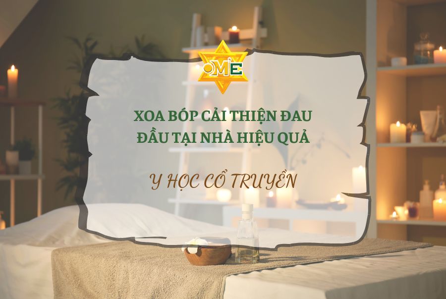Xoa bóp cải thiện đau đầu tại nhà hiệu quả