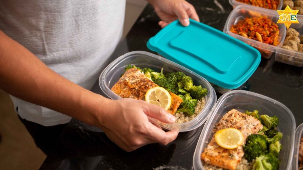 meal prep giúp duy trì chế độ ăn tăng cơ giảm mỡ