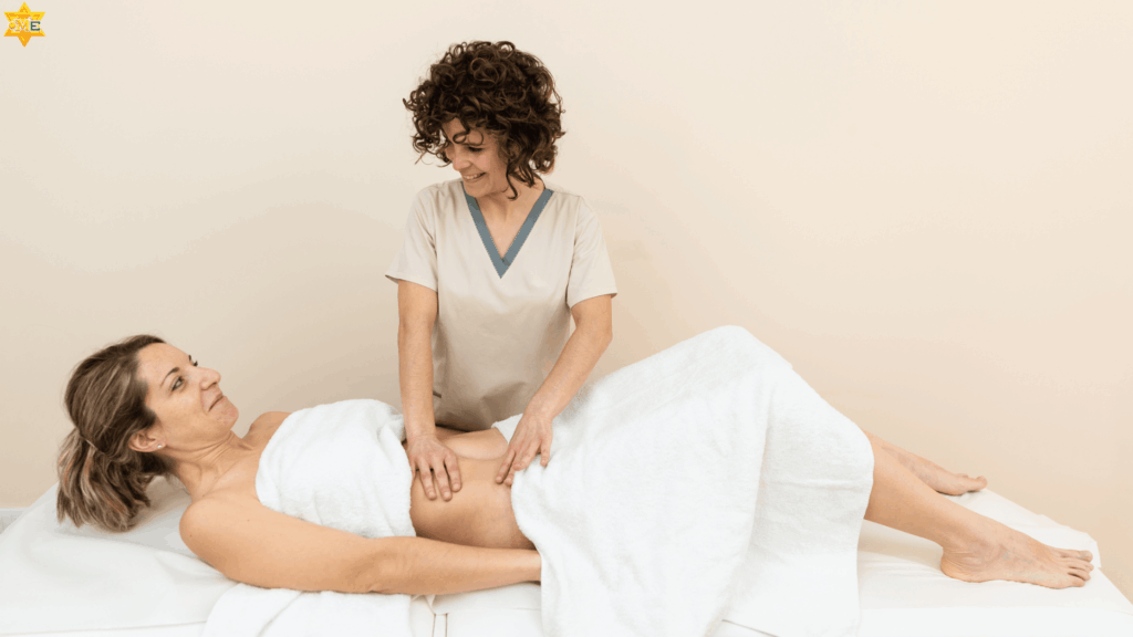 Bấm huyệt giảm mỡ bụng