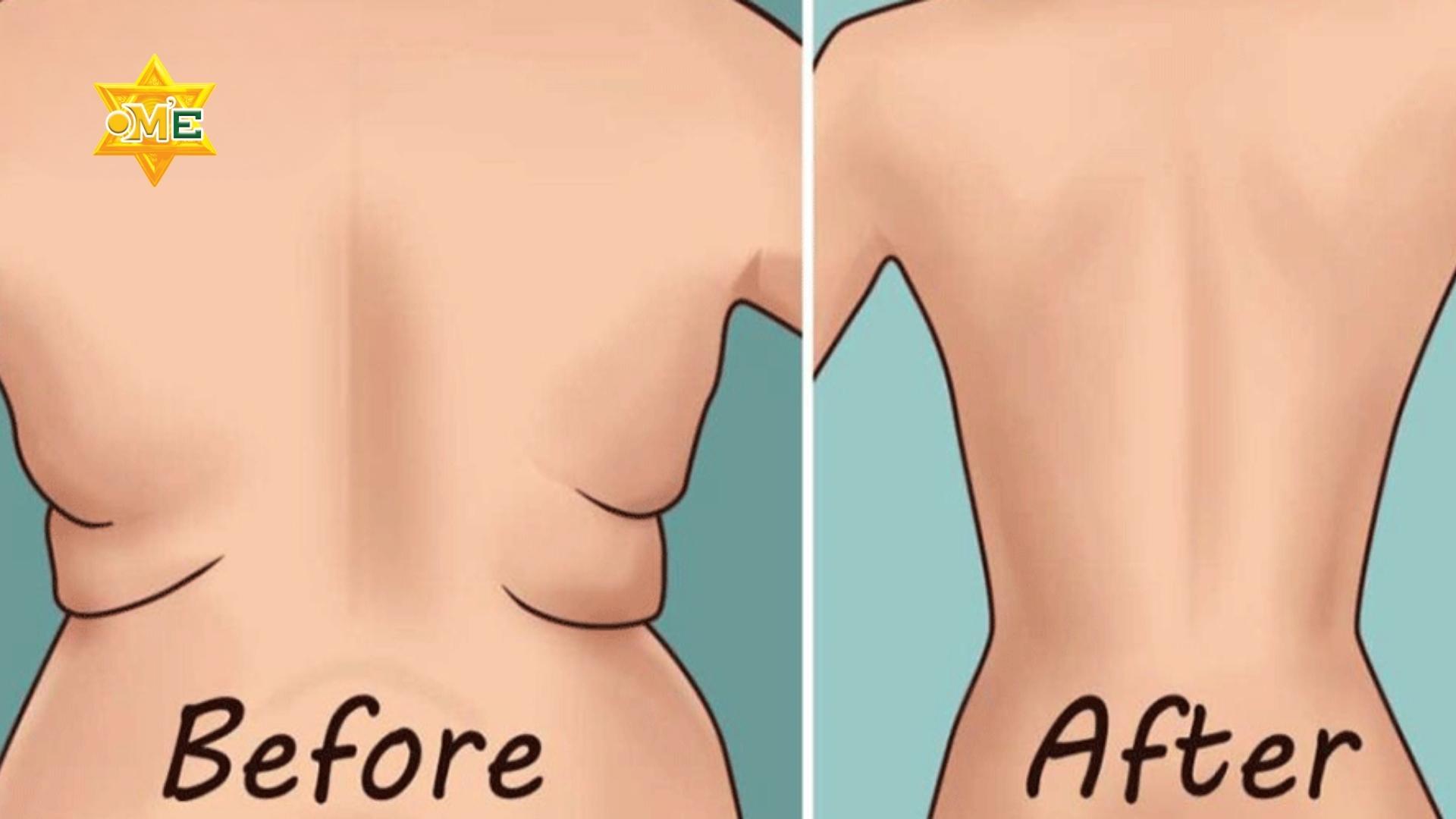 bài tập giảm mỡ lưng và nách hiệu quả